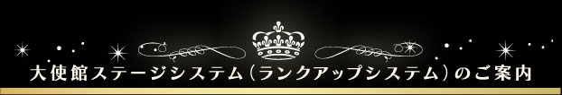 大使館ステージシステム（ランクアップシステム）のご案内